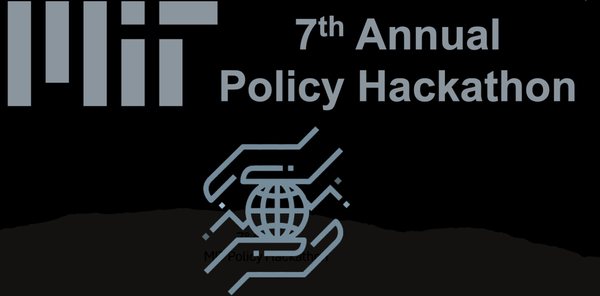 Event: MIT Policy Hackathon Nov. 15-17